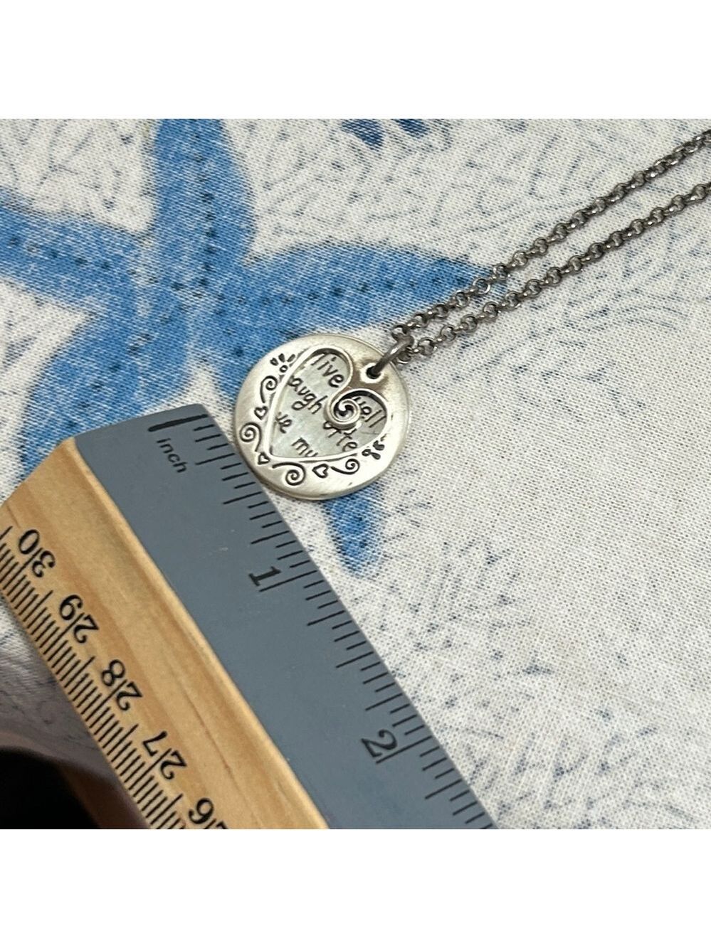 Brighton Quote Me Heart Necklace Silver Plated Positivity Pendants - Picture 12 of 12
